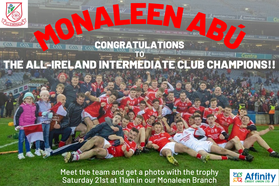 Monaleen Abú! Celebrating the All-Ireland champions