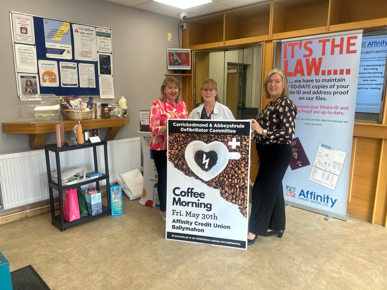 ACU Sponsorship Carrickedmond and Abbeyshrule Defibrillator Committee