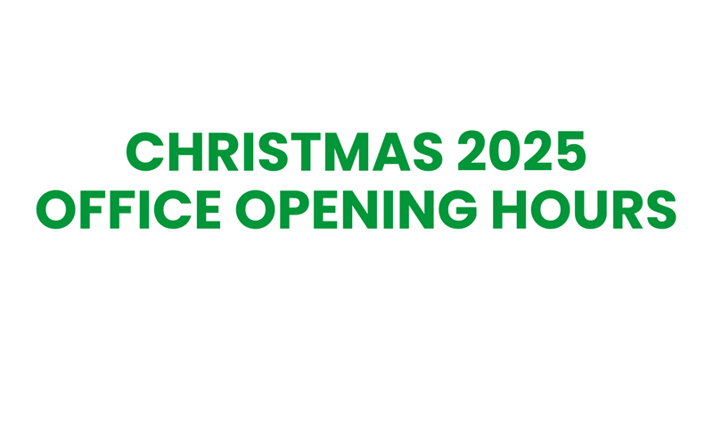 Christmas 2025 Opening Hours